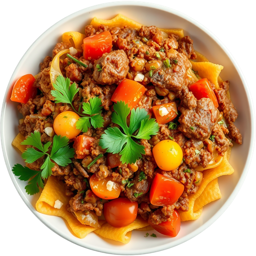 Hawawshi with Meat dish