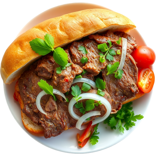 Beef Liver Sandwich dish