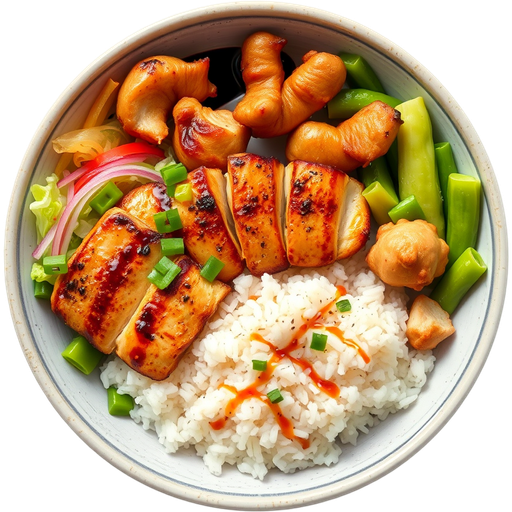 Chicken Bento Box dish